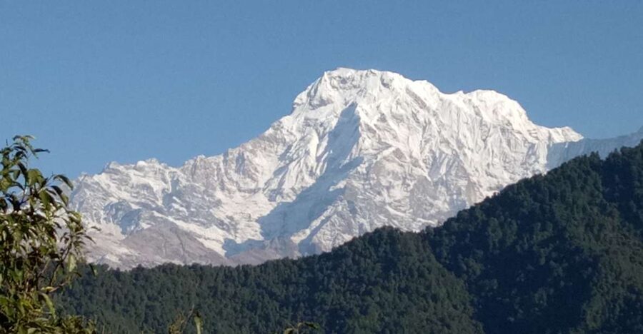 1 N 2 Days easy Dhampus,Australian camp trek from Pokhara - Day 1: Kande Naudanda to Australian Camp for sunset