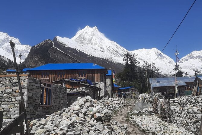 16 Day Private Manaslu Circuit Trekking - Namrung, Lho Village, and monastery stops that break up the hiking grind