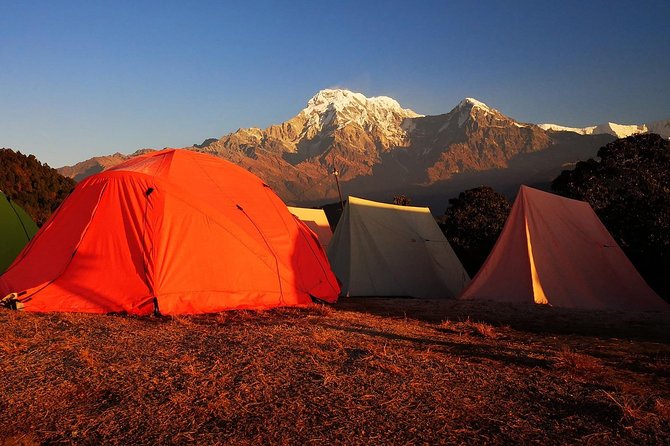 2-Day Private Trekking Tour to Australian Camp & Dhampus - Day 2 sunrise from Dhampus, then back down toward Pokhara