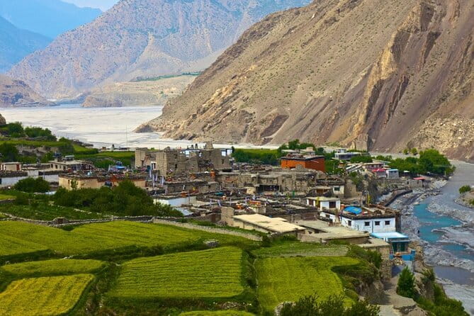 6 Day Upper Mustang Tour by 4WD Jeep from Pokhara - Day 1: Kagbeni start, big views, and getting your bearings