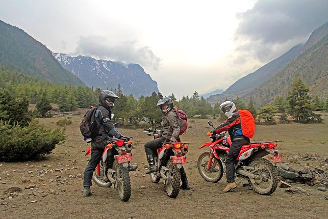 8-Day Guided Sightseeing Motorcycle Tour of Manang with Meals - Day 3 to Jagat: cliffside roads, waterfalls, and steep drops