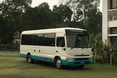 Ac Toyota Coaster Deluxe Coach From Pokhara to Kathmandu