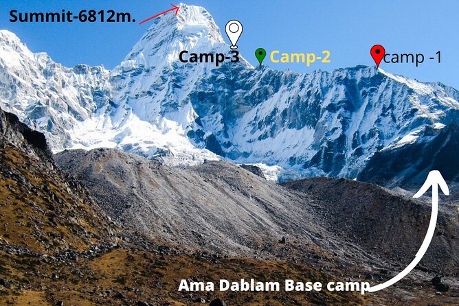 Ama Dablam expedition with Island peak- 30 Days - Lukla to Phakding, then Namche Bazaar: the classic altitude ramp
