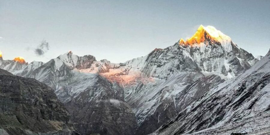 Annapurna Base Camp Heli Tour - The base camp stop: what 30 minutes really buys you