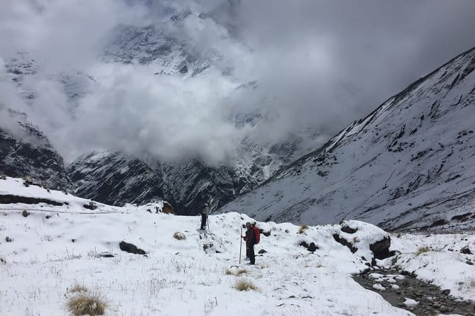 Annapurna Base Camp Trek - Annapurna Base Camp arrival, the altitude moment you came for