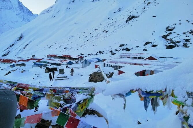 Annapurna Base Camp Trek - The hike within base camp territory and the view day