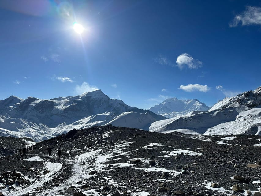 Annapurna Circuit Trek With Tilicho Lake :Best Trek in Nepal - Ledar to Thorong High Camp: the long runway to the pass