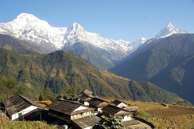 Annapurna Ghorepani Poon Hill trek from Pokhara short and easy hike in Himalaya - Poon Hill Sunrise Hike, Then Onward to Tadapani