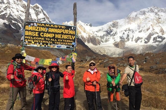 Annapurna Sanctuary Trek - 14 Days - Chhomrong to Sinuwa: stone steps, suspension bridges, and real local villages