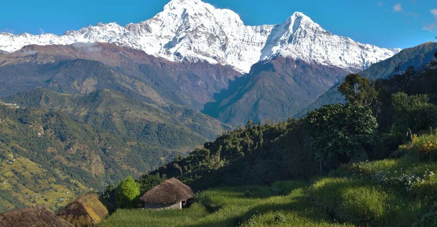 Australian Base Camp Day Hike From Pokhara - Dhampus break time: where the day gets human