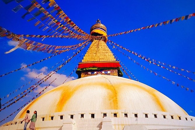 Best of Nepal Luxury Tour Package - 8 Days - Sarangkot sunrise, then Davis Falls, caves, and World Peace Pagoda