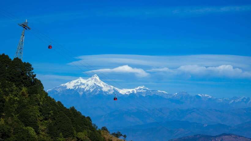Chandragiri Cable Car & Monkey Temple Tour- Private/Group - Bhaleshwor Mahadev at the hilltop: a calmer temple pause