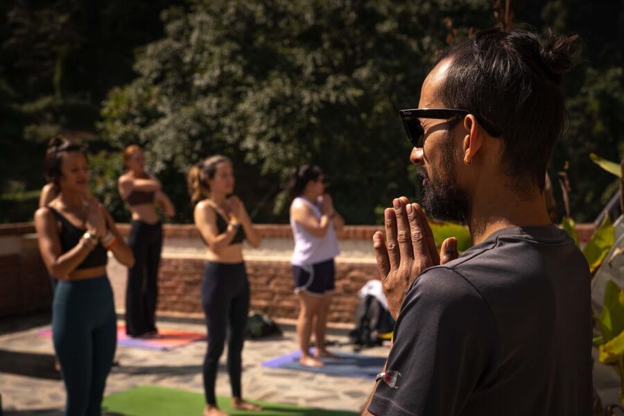 Day Yoga Meditation Retreat with Lunch, Kathmandu - Lunch included: not just a meal, a pacing tool
