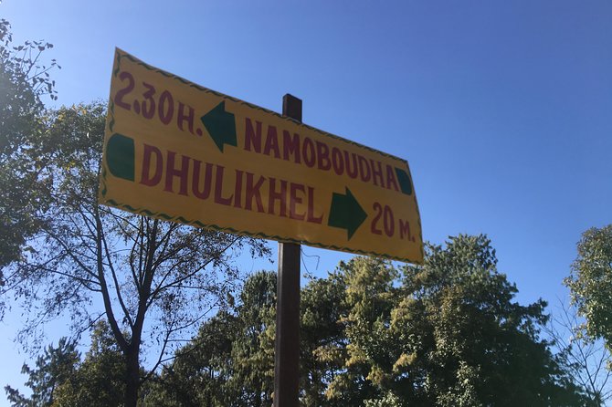 Dhulikhel to Namo Buddha Hiking via Crossing Local Village - The selfie stone viewpoint and Himalayan views when conditions cooperate