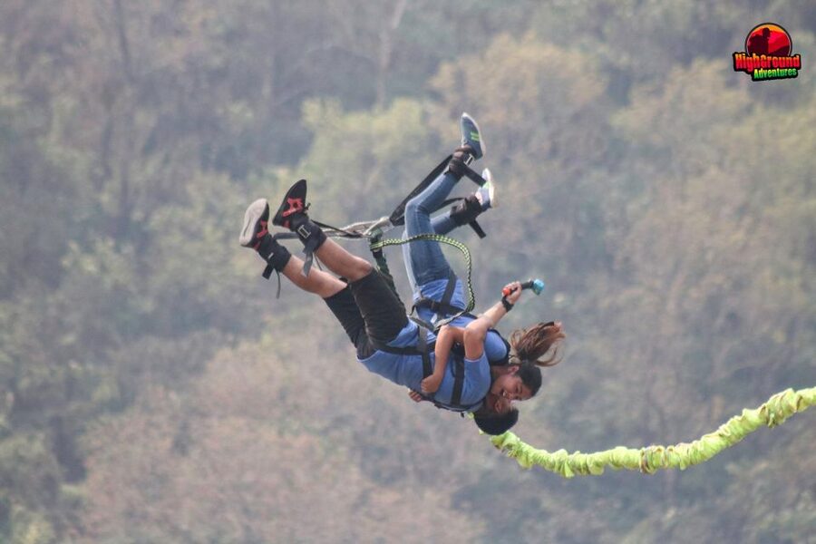 Double Dare: Tandem Bungee Adventure - The briefing and tandem setup, where the confidence gets built