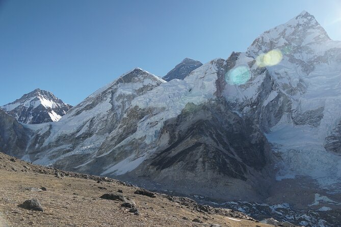Everest base camp flight over by Helicopter from Kathmandu - From Kathmandu to the Everest zone, with a fuel stop in the middle