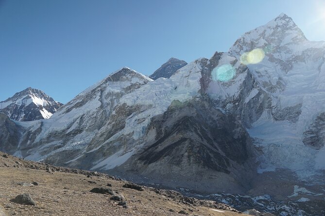 Everest base camp flight over by Helicopter from Kathmandu - Kalapathar landing for photos: short time, big impact