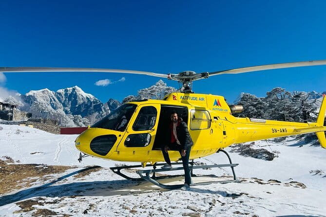 Everest Base Camp helicopter tour with landing - Key highlights worth noting