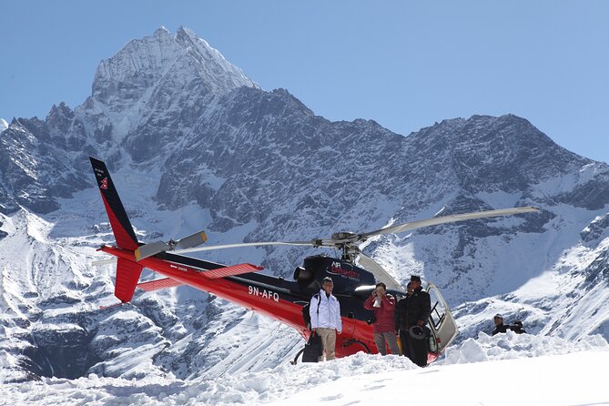 Everest Base Camp Landing by Helicopter at kalapathar View Point - Khumjung and the Everest View Hotel Breakfast Stop
