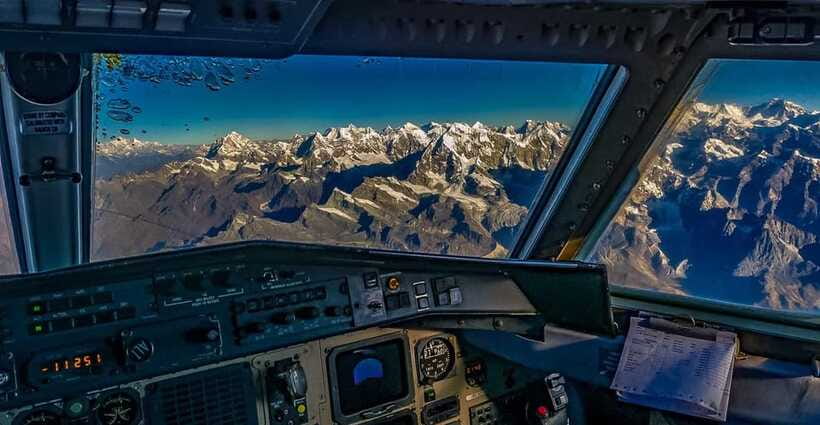 Everest Scenic Mountain Flight (Review Exclusion Section) - The Flight Itself: Fifty Minutes Over Everest Area Views