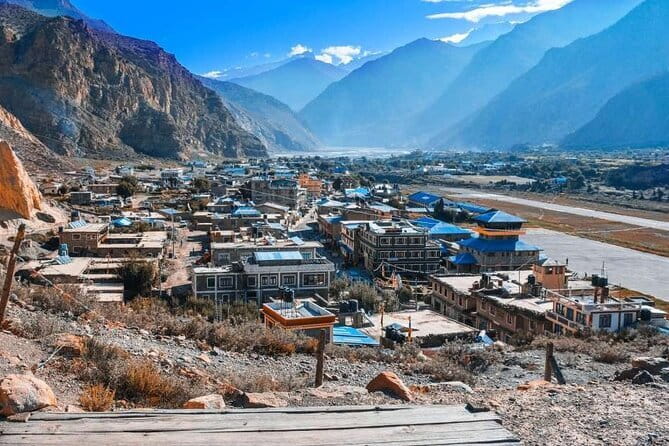 "Exclusive Round-Trip Transfer: Pokhara to Jomsom & Muktinath" - The drive to Jomsom, where the views show up between the villages