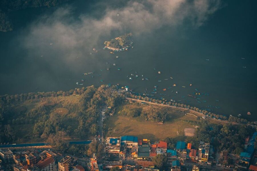 From Lakeside: Pokhara Private Day Tour with Pagoda Hills - David’s Fall: Waterfall Drama Without a Huge Time Commitment