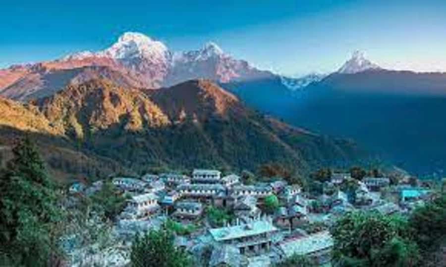 From Pokhara: 1 Night 2 day Ghandruk Tour by 4w jeep - Afternoon in Ghandruk: village life, stone houses, and the Gurung Museum