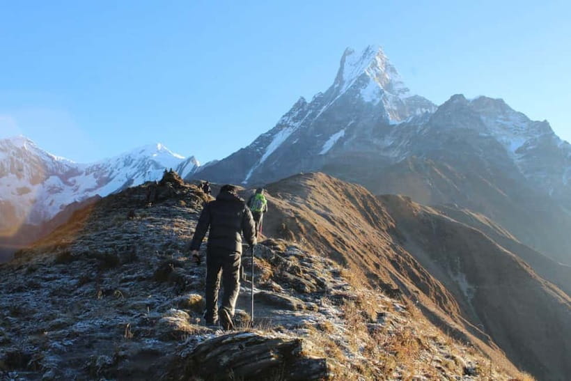 From Pokhara: 4-Day Mardi Himal Base Camp Trek - Getting started: Pokhara to Kande, then Forest Camp at 2,550m