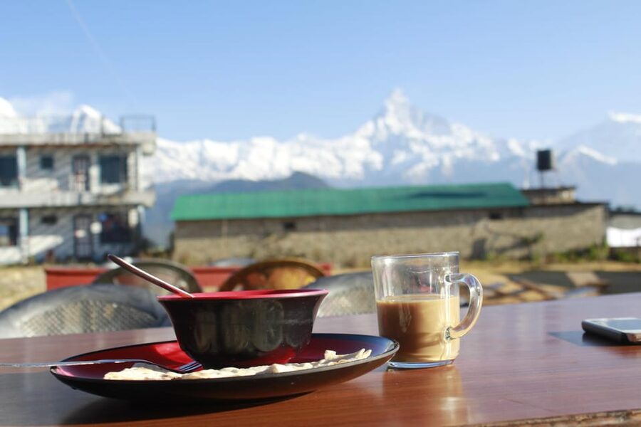 From Pokhara: Day Hiking Australian Camp & Dhampus - From Lakeside Pokhara to Kande: a smooth start with a clear goal