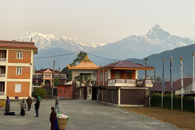 Full-Day Tibetan Cultural Tour to Tibetan Settlements Pokhara - Stop 1: Shree Gaden Dhargay Ling Monastery and the morning tone