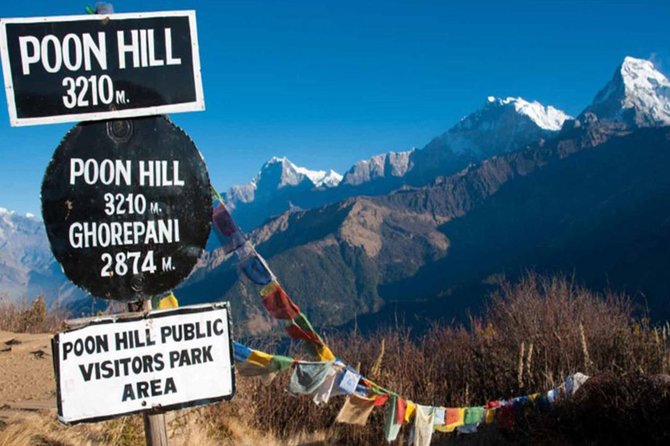 Ghorepani Poonhill Trek -8 Days - Day-by-day trek flow: Nayapul, Ulleri, Ghorepani, Poon Hill, Ghandruk