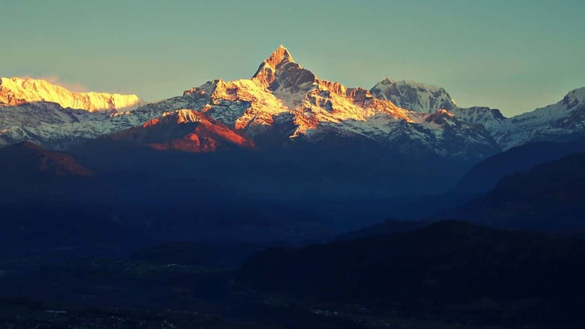 Golden Glow Over the Himalayas: Sarangkot Sunrise Adventure - What You’ll See at First Light: Annapurna, Fishtail, Dhaulagiri, and More