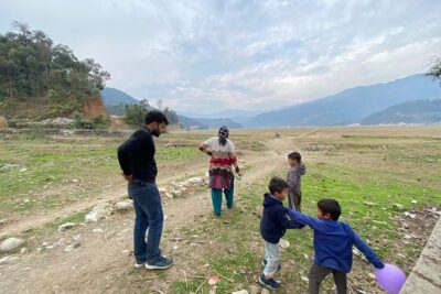 Hiking to World Peace Stupa