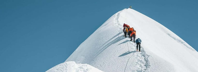 Island Peak Climbing | Summit 6,189m with Expert Guides - Lukla to Namche Bazaar: your first Everest-region reality check