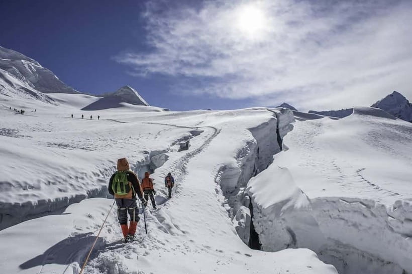 Island Peak Climbing | Summit 6,189m with Expert Guides - Tengboche Monastery and the long climb up the valleys