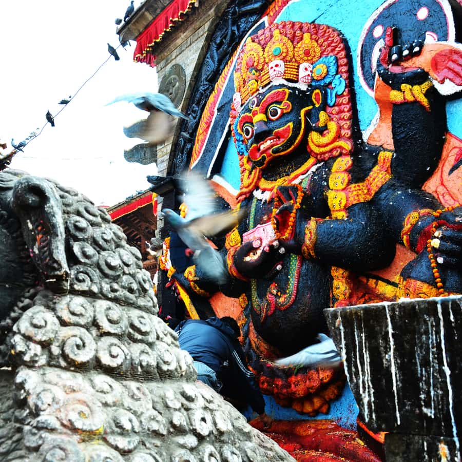 Kathmandu: 7 UNESCO Sites with Lunch - Stop 1: Swayambhunath, the hilltop stupa with the monkey chorus