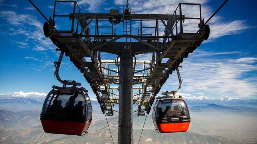 Kathmandu: Chandragiri Cable Car and Monkey Temple Tour - The cable car ride, why 15 minutes feels longer in the best way