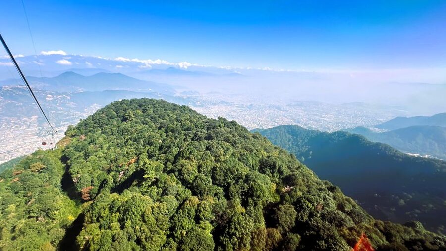 Kathmandu: Chandragiri Cable Car, and Swayambhu - The Cable Car Ride Up: 15 Minutes of Scenery Plus Breathing Room