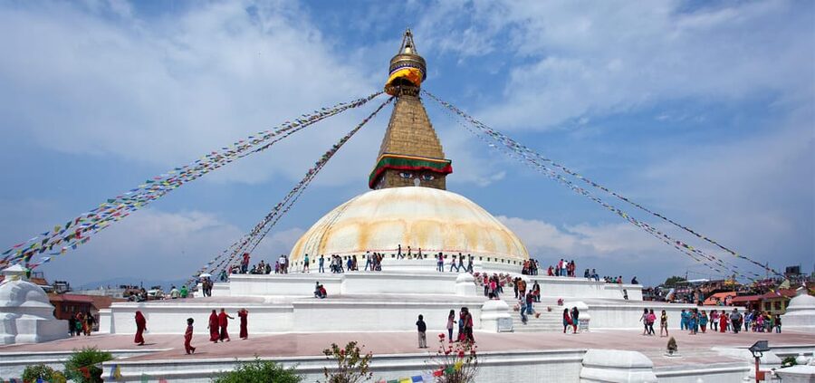Kathmandu: City Highlights Bus Tour Full Day - Entering Swayambhunath Temple Complex without overthinking it
