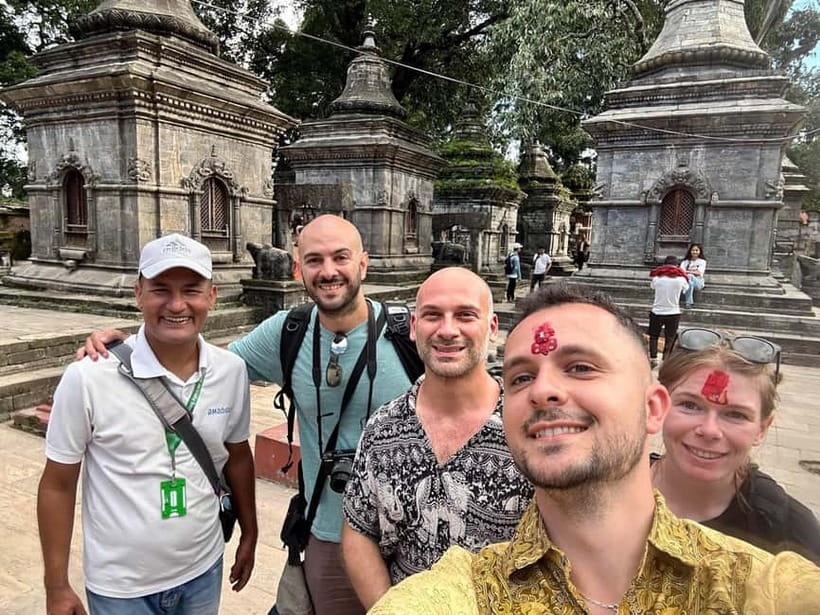 Kathmandu: Guided Walking Tour with Monkey Temple - Newari Residential Area: Temples, Cremation, and Respect