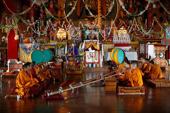 Kathmandu: Kopan Monastery and Boudhanath Stupa Day Tour - Kopan Monastery: calm hilltop views and Tibetan Mahayana context
