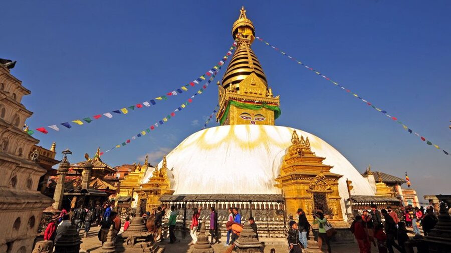 Kathmandu: Monkey Temple and Chandragiri Cable Car Ride Tour - Quick hits on Chandragiri and Swoyambhunath