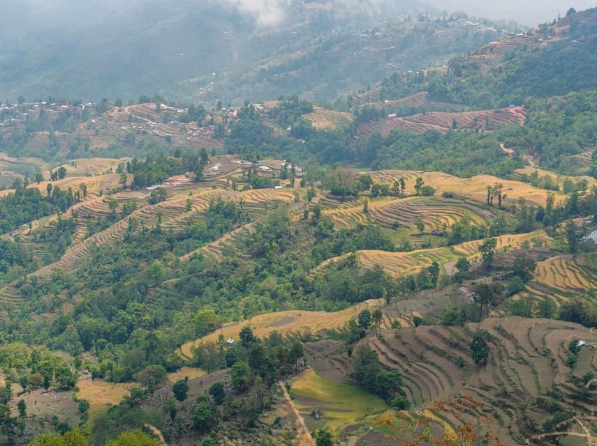 Kathmandu: Namobuddha Day Tour with Lunch - Thrangu Tashi Yangtse Monastery, prayer flags and monk life