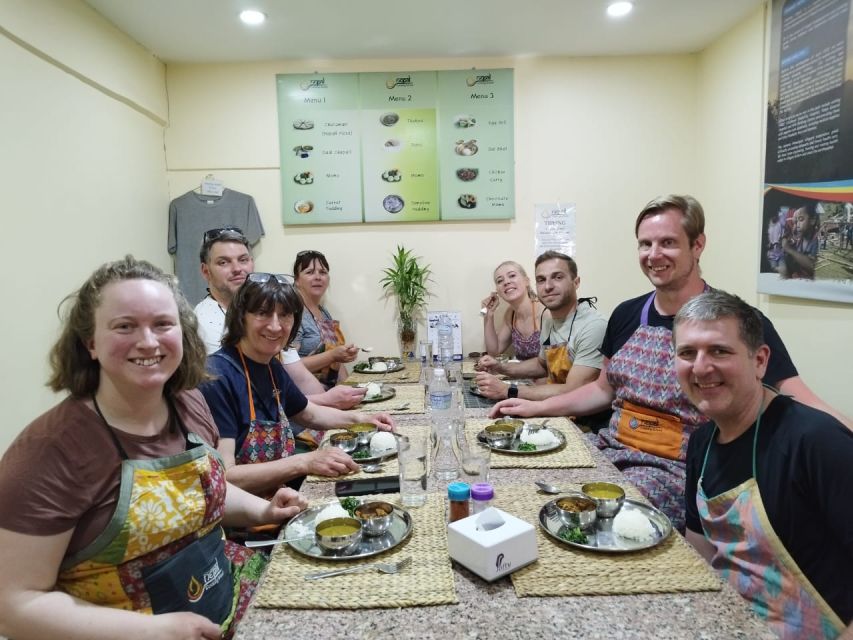 Kathmandu: Nepali Cooking Class with Hotel Pickup - Food safety and comfort: what to bring and how to behave