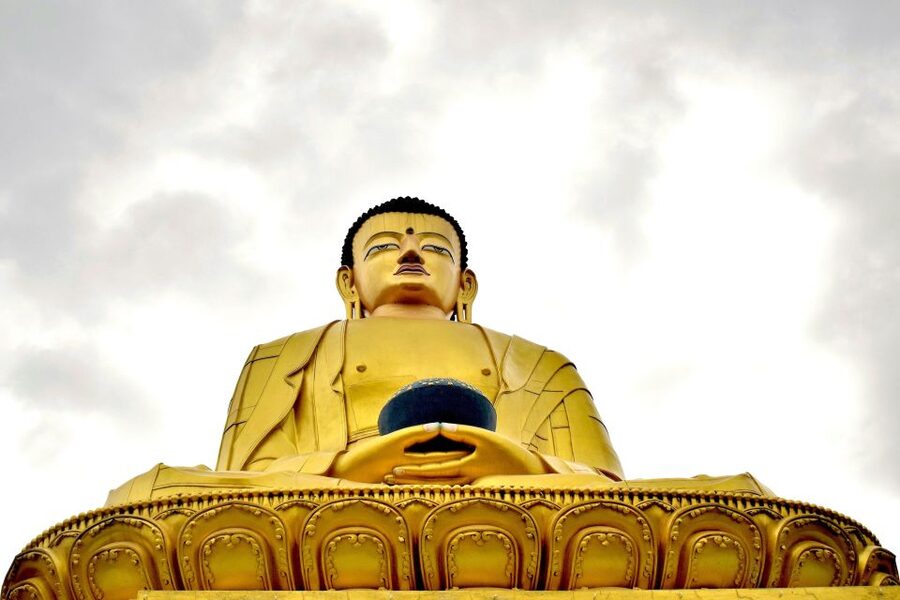 Kathmandu: Private City Guided Tour - Swayambhunath Monkey Temple: 77 meters up, with painted eyes watching the valley
