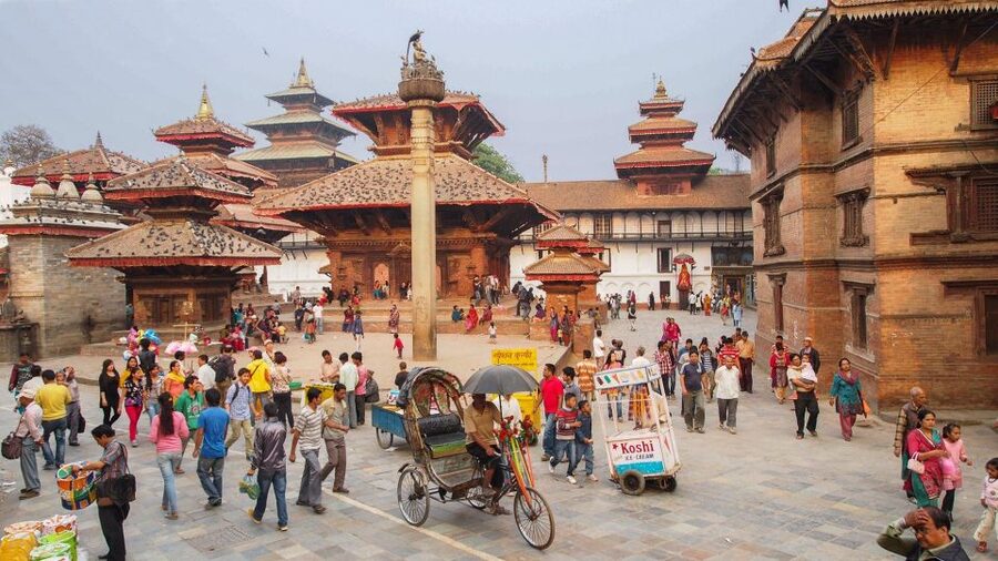 Kathmandu Sightseeing By Bus Day Trip - Budhanilkantha and Swayambhunath Temple: two more contrasts in the valley