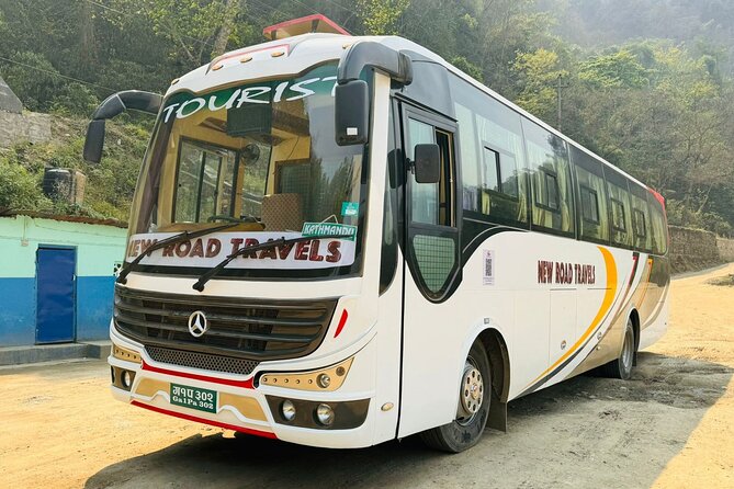 Kathmandu to Pokhara Premium sofa bus ticket - Breakfast and Lunch Breaks by the River (What You’ll Do in 25 to 30 Minutes)