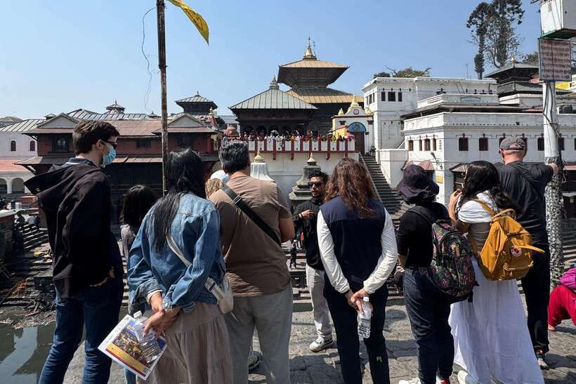 Kathmandu: Top 4 UNESCO Tour with Lunch - Private/Group - Getting around: hotel pickup, air-conditioned comfort, electric transfers