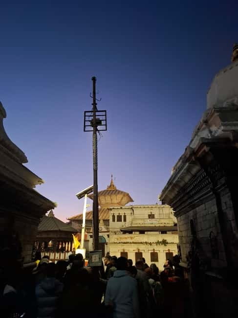 Katmandu: Pashupatinath Open Cremation & Evening Aarati - How the timing works, from Kathmandu pickup to the 6:00 PM Aarati