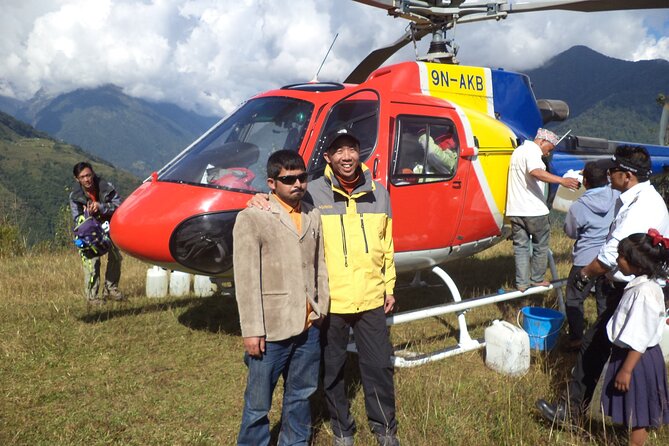 Landing Annapurna Base Camp by Helicopter Tour from Pokhara - Transfers, small group charter, and the vibe inside the helicopter